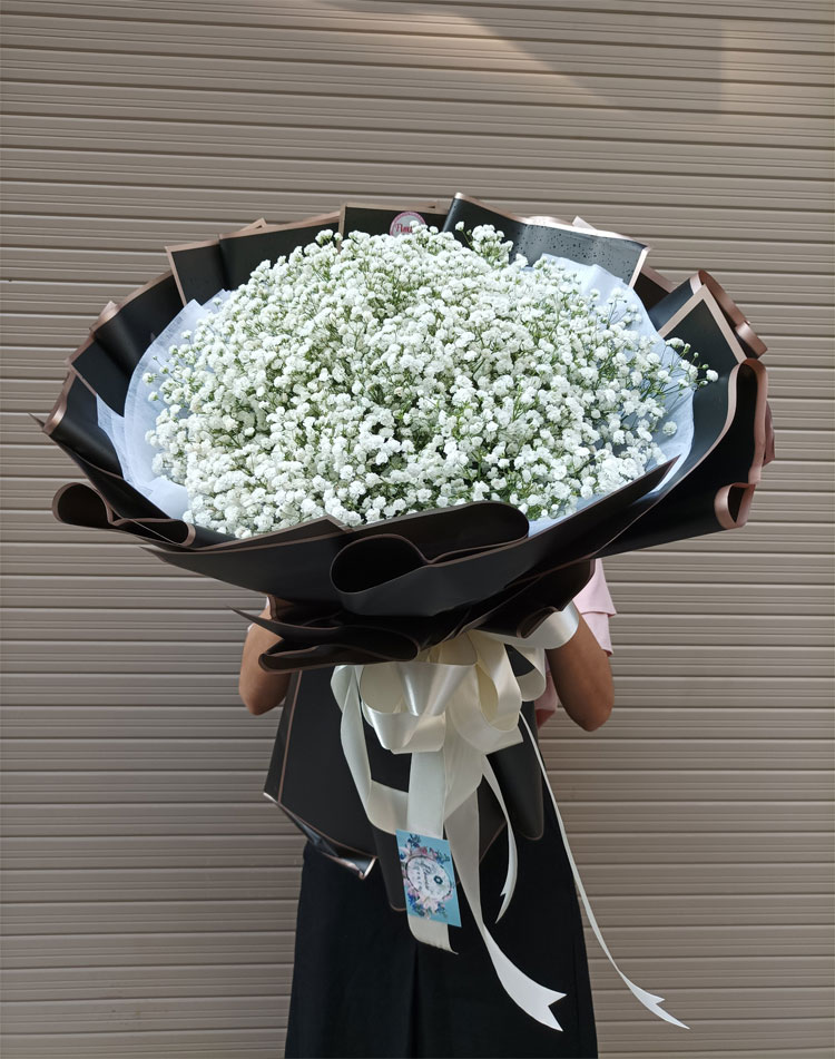 Hoa baby trắng tặng sinh nhật cô nàng người yêu dễ thương